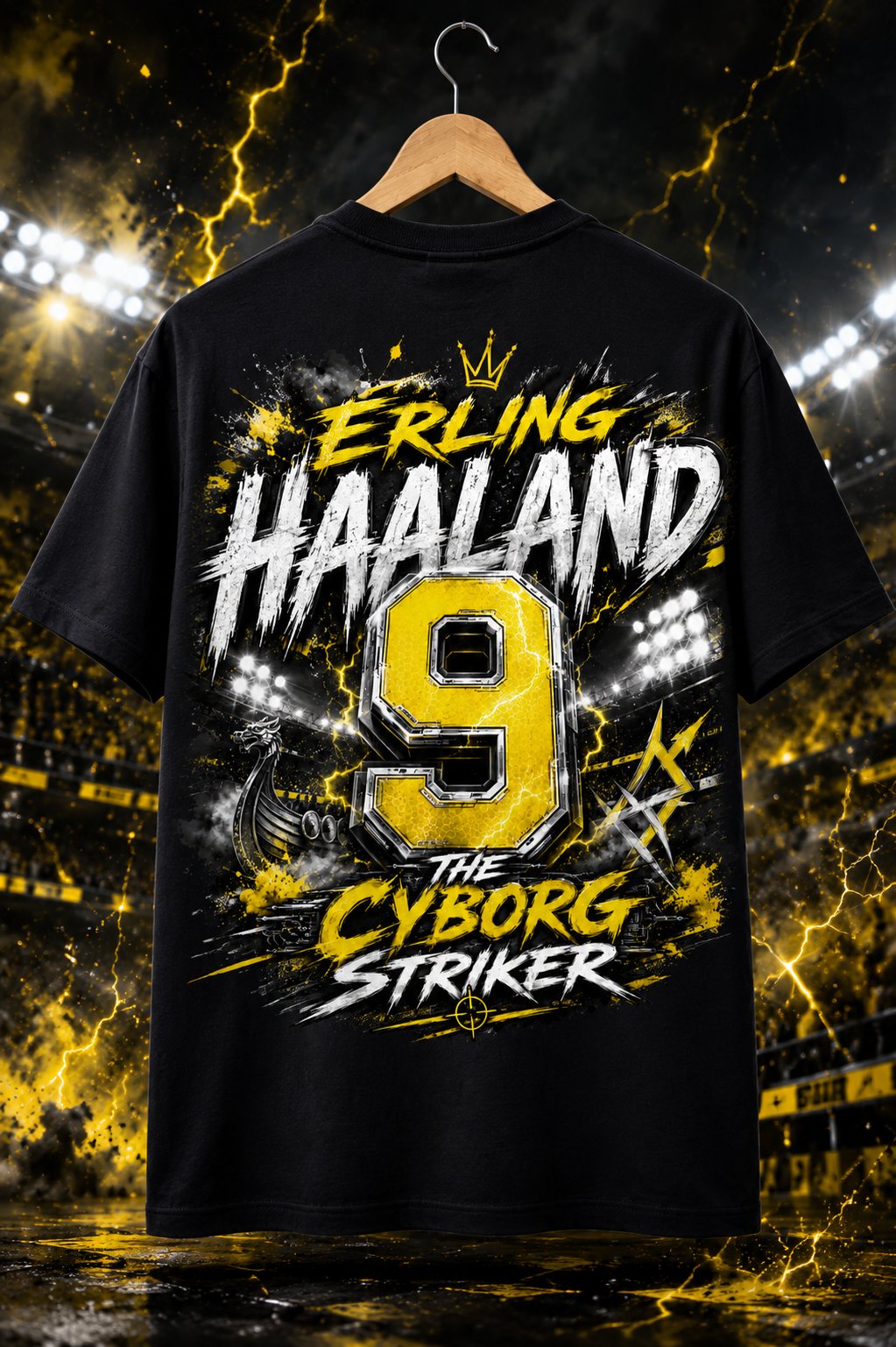 The Cyborg Striker Graphic T